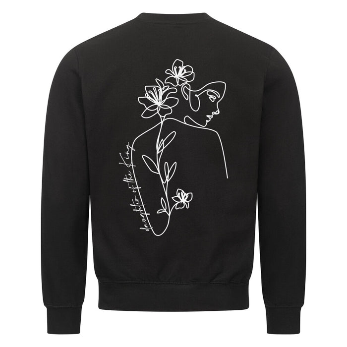 Dochter van de koning Sweatshirt Rugprint