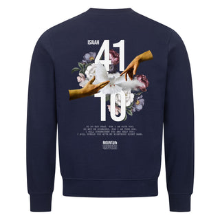 Jesaja 41:10 Sweatshirt BackPrint, Motivdetail