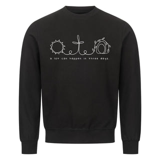 A lot can happen Sweatshirt, Nahaufnahme
