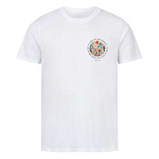 Die Blumen sind vergänglich Shirt, Nahaufnahme