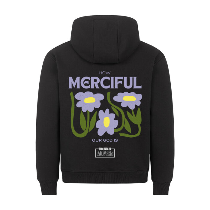 Hoe barmhartig Hoodie Rugprint
