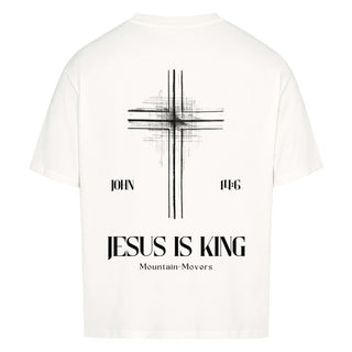 King John 14:6 Oversized Shirt BackPrint, Nahaufnahme