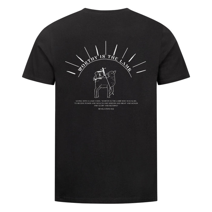 Waardig is het lam Shirt BackPrint