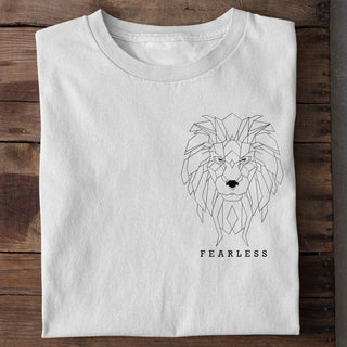 Fearless T-Shirt getragen, Mountain Movers christliche Mode