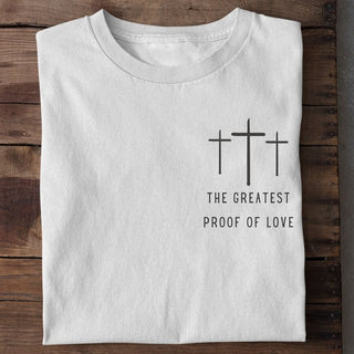 Proof of Love T-Shirt Flatlay, Mountain Movers