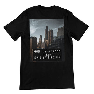 God is Bigger Backprint Vorderansicht, Mountain Movers DACH