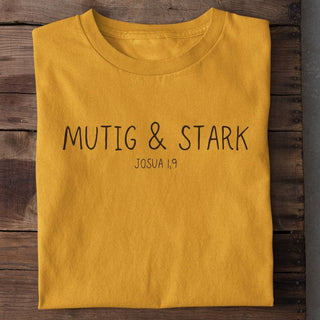 Mutig und Stark T-Shirt Rückansicht, Mountain Movers