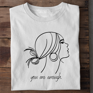 enough T-Shirt getragen, Mountain Movers christliche Mode