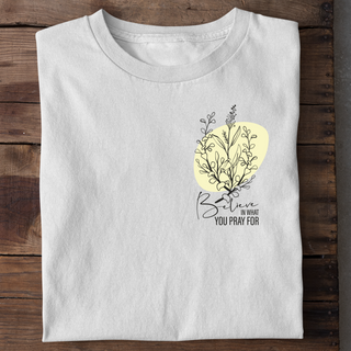 Believe Shirt Vorderansicht, Mountain Movers DACH