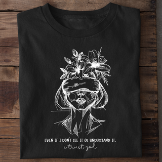Trusting God Shirt Vorderansicht, Mountain Movers DACH