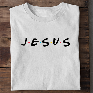 Jesus Dots Shirt Variante, Mountain Movers christliches Design