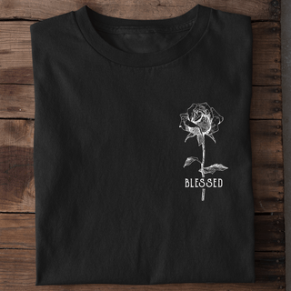 Blessed Rose Little Shirt Variante, Mountain Movers christliches Design