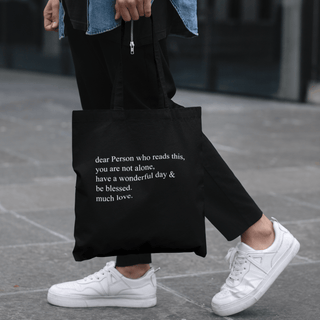 Dear Person Tragetasche Lifestyle, Mountain Movers christliches Design